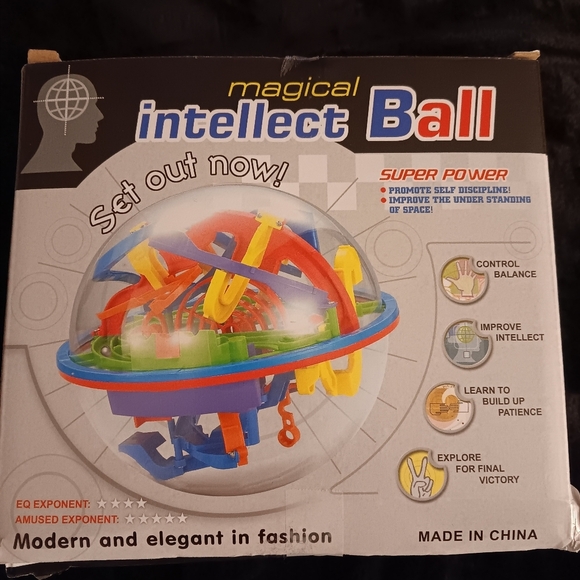 New 3 Otters Magical Intellect Superpower Toy Puzzle Ball For Kids 3+ - Picture 3 of 5